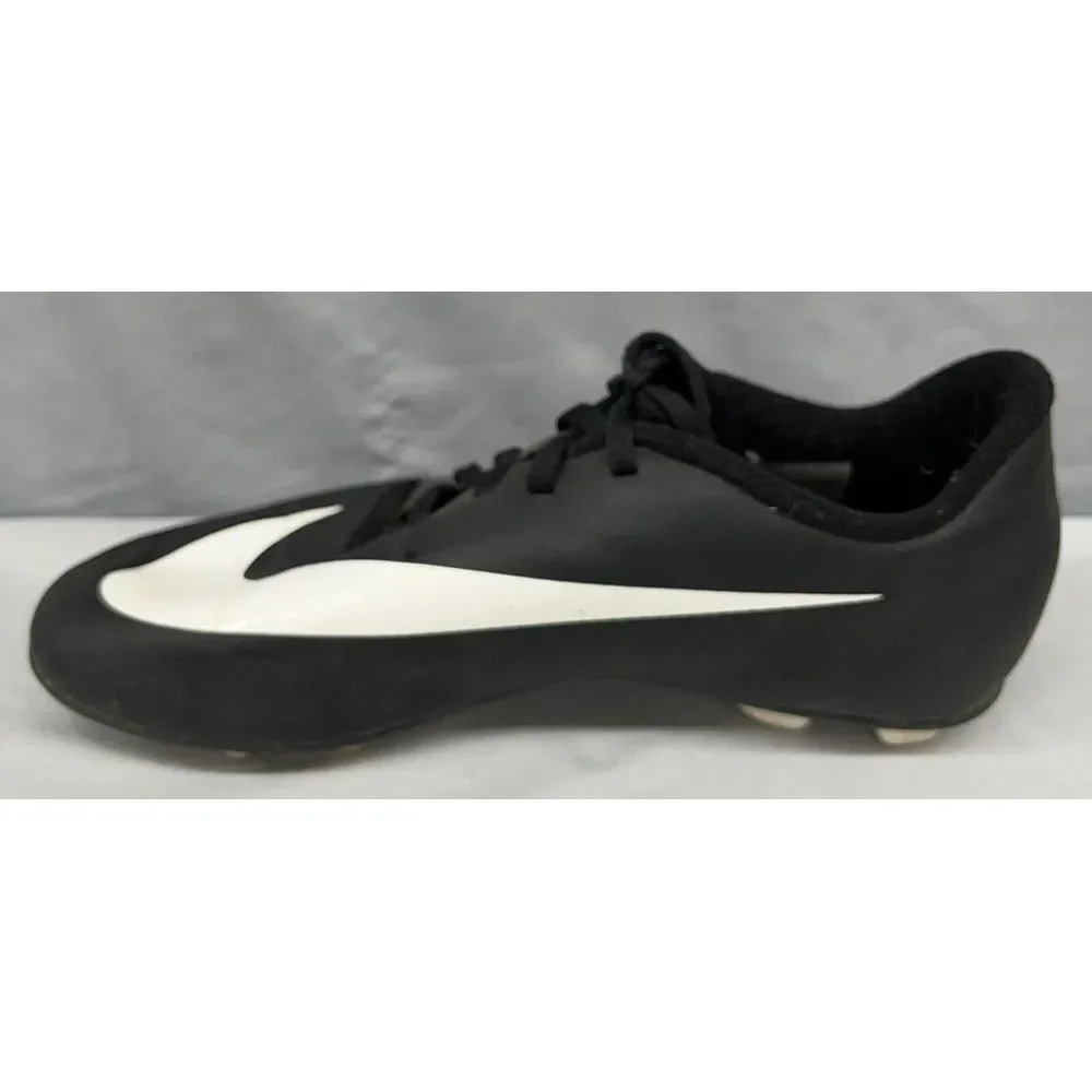 Nike Shoes Youth 4.5 Soccer Cleats Black Bravata Low Swoosh Sneakers‎ Athletic
